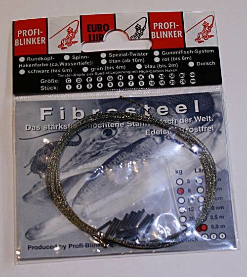 Profi Blinker Fibresteel 5kg, 5m Edelstahl