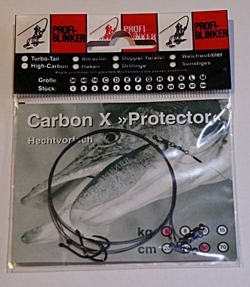 Profi Blinker Carbon X Protector 5kg, 0,5m Einzelhaken