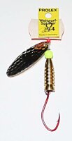 Profi Blinker Prollex Spinner oval Gr.4 Einzelhaken