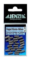 Jenzi Doppel Klemm- Hülsen 1,0mm ca. 35 St.