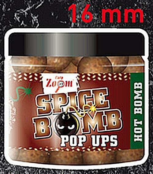 CarpZoom Spice Bomb Hot Bomb Pop up 16mm 100g