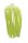Delalande 2 Jupes für Spinner chartreuse/weiss 2 Stück Flex-Spinnerrock