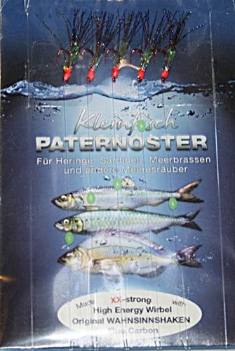 Profi Blinker Kleinfischpaternoster multicolor Gr.10