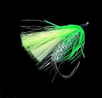 Jenzi Dorschfliege Big Fly Gr.8/0 grün/silber