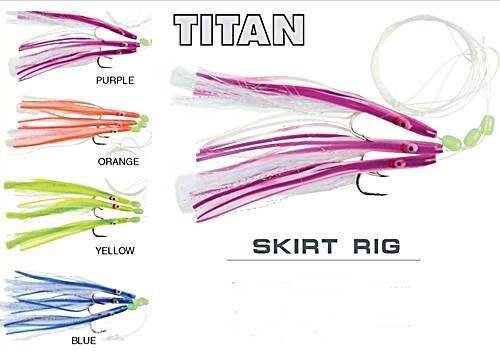 Grauvell Titan Skirt Rig 4/0 purple Meeresvorfach