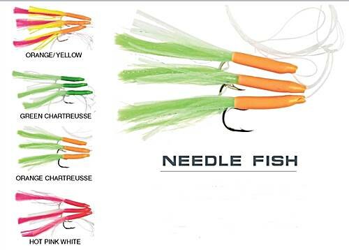 Grauvell Titan Needle Fish 6/0 green/chartreuse Meeresvorfach