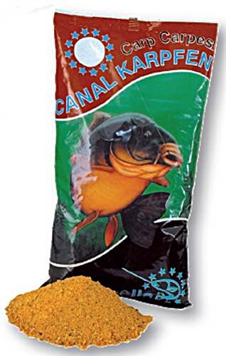 Mosella Canal Karpfen gelb 1000gr Grundfutter Karpfenfutter