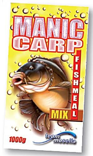 Mosella Manic Carp Fishmeal Mix 1000g Grundfutter Karpfenfutter