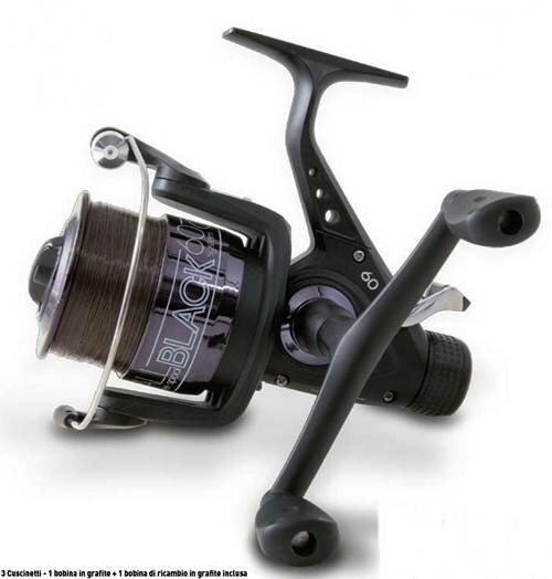 Lineaeffe All Black 60 Freilaufrolle