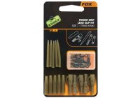Fox Edge Power Grip Lead Clip Kit Size 7 trans khaki