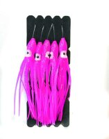 Mustad Einhänger 80Mn Squid Pink 5 Stück Gr. 3/0