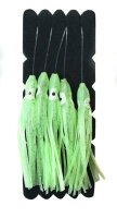 Mustad Einhänger 80Mn Squid Gre. Glow 5 Stück...