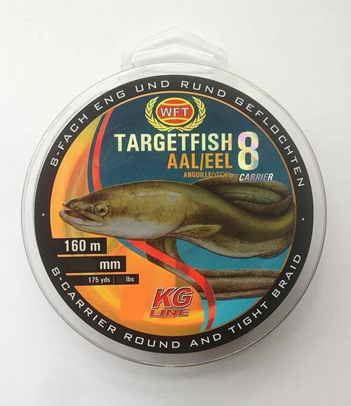WFT TF8 Aal brown 160m 9Kg 0,12mm