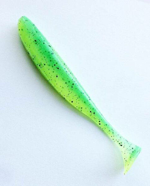 Keitech Easy Shiner 4" Lime Chartreuse PP