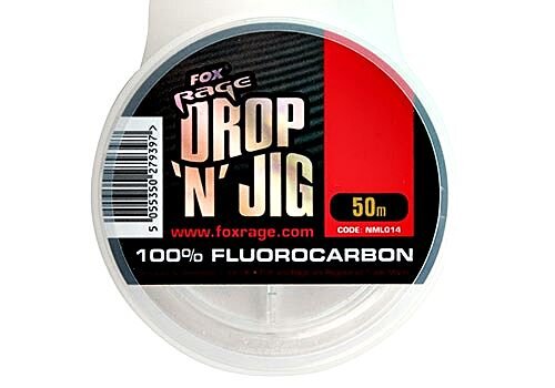 Fox Rage Drop N` Jig Fluorocarbon 0,22mm/3,53kg 50m
