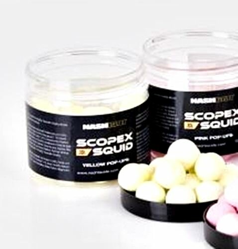 Nash Scopex Squid Yellow Pop Ups 12mm