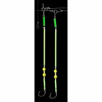 Dega Schellfisch-Vorfach mit 2 Circelhooks