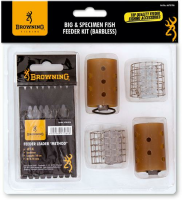 Browning Big - Specimen Fish Feeder Kit barbless