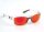 Fox Rage Sunglasses Wraps Frame Clear / Grey-Red