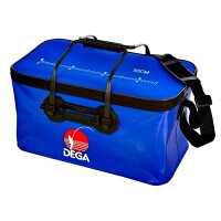 Dega Tasche blau mit Reißv. 40 cm