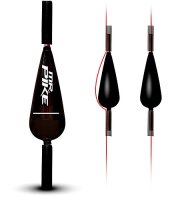 Quantum Mr. Pike Slide Sinker black coated 3 Stück 10g