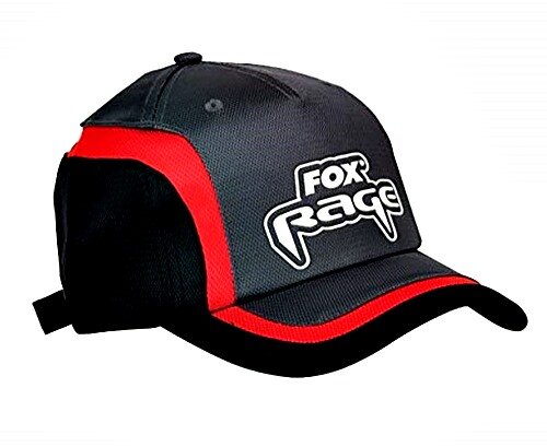 Fox Rage Baseball Cap Black/Grey/Red