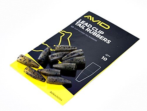 Avid Outline Lead Clip Tail Rubber 10St.