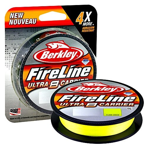 Berkley Fireline Ultra 8 Carrier 0,12mm 300m flame green