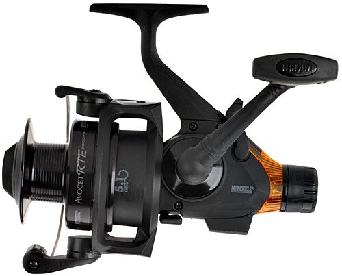 Mitchell Avocet RTE 6500FS Black Edition black/orange Bissanzeiger