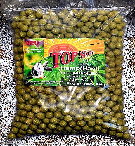 Top Secret Futter Boilie Hanf 18mm 5kg