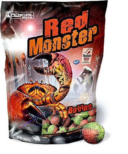 Quantum Radical Red Monster Boilie 16mm 1kg