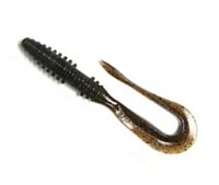 Keitech Mad Wag Mini 3,5inch Green Pumpkin PP. Blue