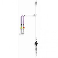 DEGA Brandungsvorfach, 0,70/0,40 mm, Wishbone System