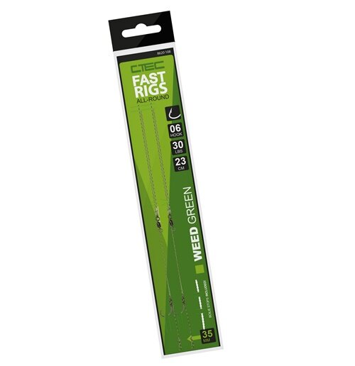 Spro C-Tec Fast Rigs Allround 2 Stück Weddy Gr.6