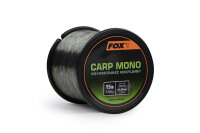 Fox Carp Mono 20lb 9,07kg 0,38mm 850m low vis green