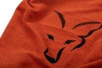 Fox Beach Towel black/orange 80x160cm