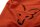 Fox Beach Towel black/orange 80x160cm