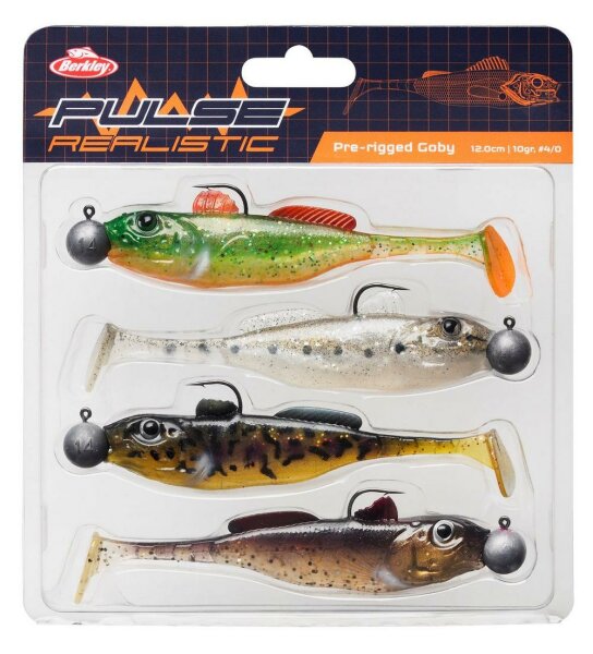 Berkley Pulse Realistic Goby Pack 4 Stück 12cm 14g