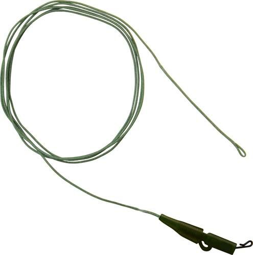 Quantum Radical Basilisk Lead Core Quick Snap 60cm 40lbs grün 2 Stück