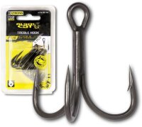 Black Cat Treble Hook DG coated 5Stück Gr.4/0