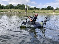 Black Cat Battle Boat Set Boot + Motor
