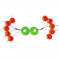 Quantum Magic Trout Pilot 8mm red 10St.