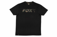 Fox Black Camo Print T-Shirt Gr.XXXL