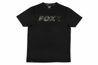 Fox Black Camo Print T-Shirt Gr.L