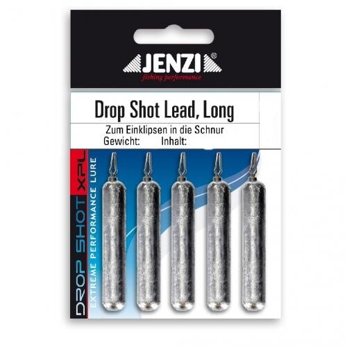 Jenzi Drop-Shot Blei long mit Spezial-Wirbel 3,0g