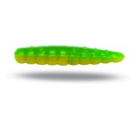 Magic Trout B-Maggot Knoblauch 2,5cm gelb/gr&uuml;n