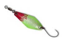 Magic Trout Bloody Zoom Spoon 2,5g 3cm silber/grün