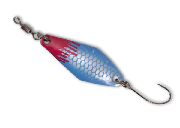 Magic Trout Bloody Zoom Spoon 2,5g 3cm silber/blau