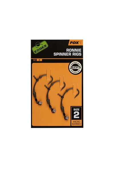 Fox Ronnie Med Curve Rigs Size 2