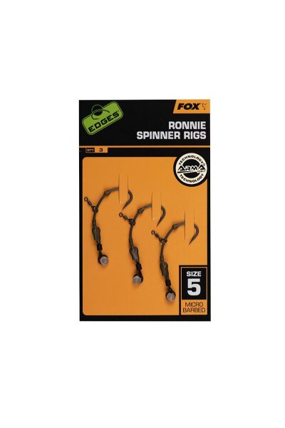 Fox Ronnie Med Curve Rigs Size 5